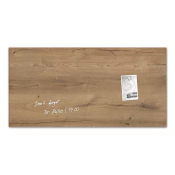 SIGEL GL258 glas-magnettavle 910 x 460 mm hvid