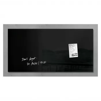 SIGEL artverum glas-magnettavle 910 x 460 mm Superweiß rammeløs