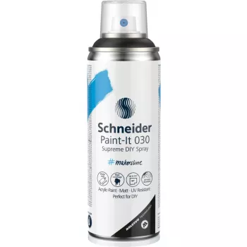 Schneider Paint-It 030 Supreme DIY akrylspray sort 200 ml