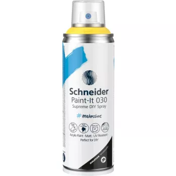 Schneider Paint-It 030 Supreme DIY akrylspray gul 200 ml