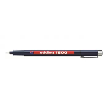 EDDING 1800 fineliner blå pigmentblæk 0,3 mm
