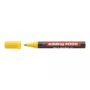 EDDING 400 permanentmarker 1,0 mm gul rund spids genopfyldelig