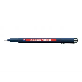 EDDING 1800 fineliner sort pigmentblæk 0,3 mm