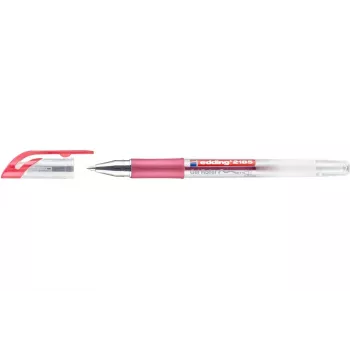 EDDING 2185 Crystaljelly gelroller pen 0,7mm rød