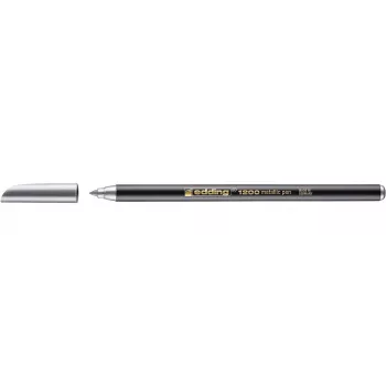 EDDING 1200 Silver fin rund spids farvepen 1 mm