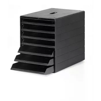 DURABLE IDEALBOX PLUS skuffeboks antracit 7 skuffer DIN A4 1712001058