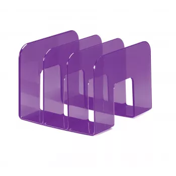 DURABLE TREND Dokumentboks A4 - Violet Transparent - 165 mm Ryg - Kapacitet 1500 Blade