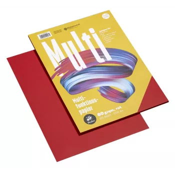 Staufen Multifunction Paper 7X 734050997 A4 80 g rød 50 ark