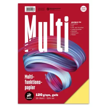 Staufen multifunktionspapir 7X 734051296 A4 120 g gul 35 ark