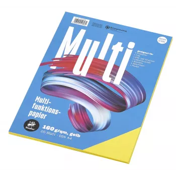 Staufen multifunktionspapir A4 gul 160 g 25 ark/pakke