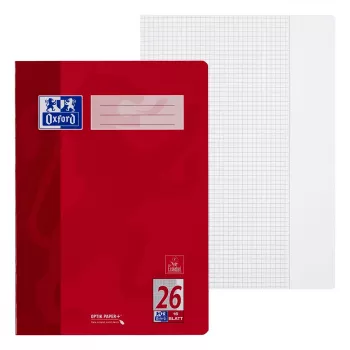 ELBA 100050312 skriveblok A4 linjeret rød 16 ark 90 g/m²
