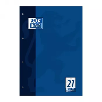Oxford 50 Work Pad A4 linjeret Line 21 - A4