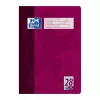 Oxford 100050332 A4 90 gsm linjeret påfyldningsblok - 100 blade, hvid, 4-hulsstanset, perforeret, limet top