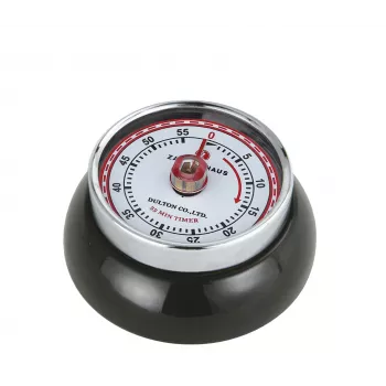 Zassenhaus Timer Speed Black mekanisk køkkentimer 60 minutter