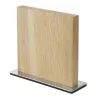 Zassenhaus magnetisk knivblok, egetræ, 9 x 28 cm (078084)
