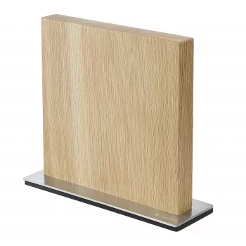 Zassenhaus Magnetic Knife Block, Oak Wood, 9 x 28 cm (078084)