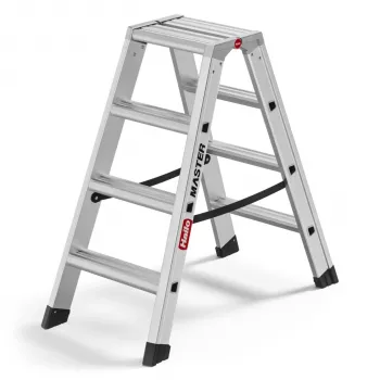 Hailo Master D100 2 x 5 trin dobbeltsidet trappestige