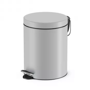 Hailo Selekta S Pedalspand 5 L, mat grå