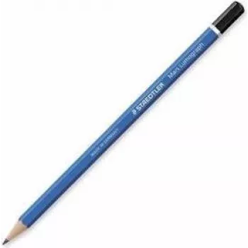 STAEDTLER Mars Lumograph grafitblyant 2B - 2 mm mine - 8 mm skaft - sekskantet - blå