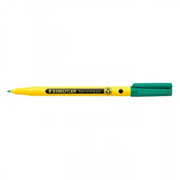 STAEDTLER Noris fineliner 338 - grøn - vandbaseret blæk - 0,6 mm - fin spids - pakke med 10