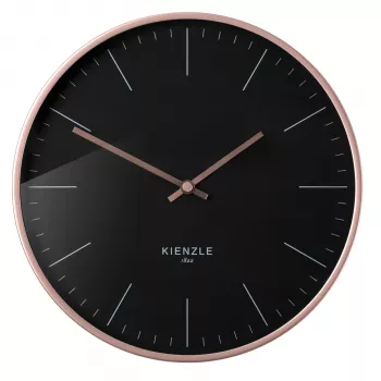 KIENZLE DCF radiostyret vægur Modern 25 cm roséguld/sort
