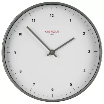 KIENZLE DCF radiostyret vægur Classic 25 cm, hvid