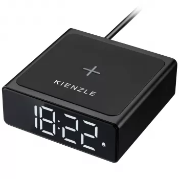 KIENZLE digitalt vækkeur med trådløs ladestation (14988)