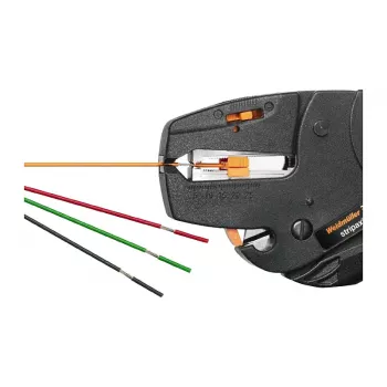 Weidmüller STRIPAX Automatic Wire Stripper, 0.08-10 mm², Black/Orange