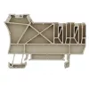 Weidmüller ZAP/TW ZIA1.5/3L endplade - 50 stk. - Wemid - beige - -50 til 120 °C - V0