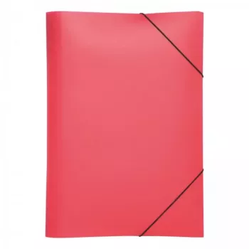 PAGNA PP 12 præsentationsmappe - A4 - polypropylen (PP) - pink - liggende - trykknap