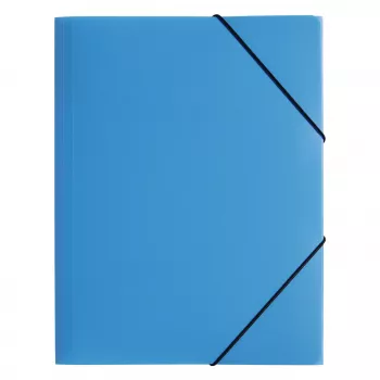 PAGNA dokumentmappe A3 polypropylen blå gummistrop 5 stk.