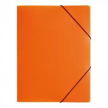 PAGNA elastikmappe A4 PP orange 3 klapper elastik