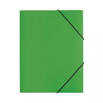 PAGNA portfolio-mappe A4 polypropylen grøn elastik lodret format 21613-05