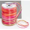 C.E. PATTBERG Raffia Gift Ribbon Matte Pink/Red/Orange/Green 3.0 mm x 50.0 m