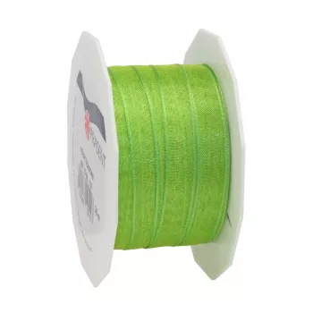 C.E. Pattberg Four Seasons silkemat gavebånd græsgrøn 10 mm x 25 m