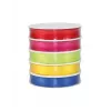C.E. Pattberg Gift Ribbon Satin Satinated Multicolored 10.0 mm x 5x 3.0 m