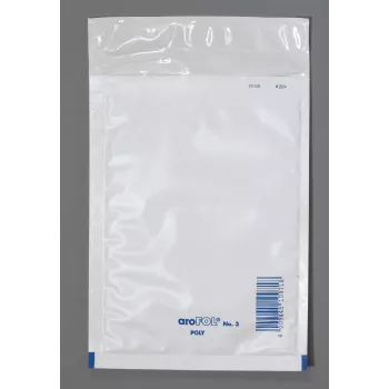 Vereinigte Papierwarenfabriken 100 aroFOL POLY boblekonvolut hvid 480x370 mm