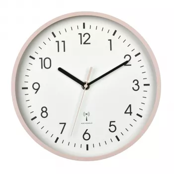 TFA Dostmann 60.3550.16 radiostyret vægur 24,5 cm x 4,2 cm pink