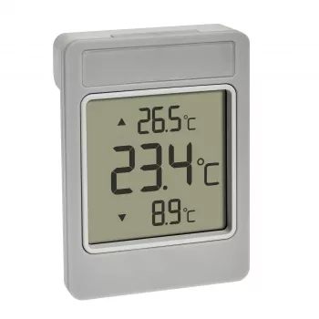 TFA WINDOO digitalt vinduestermometer sølv (30.1067.15)