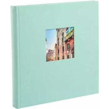 Goldbuch Bella Vista fotoalbum aqua 30x31 cm 100 hvide sider 31507