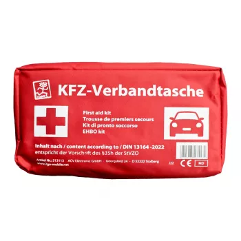 2GO køretøjs-førstehjælpskasse certificeret iht. DIN 13164:2022 (513113)