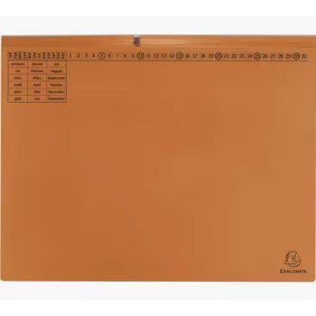 Exacompta 370309B elastikmappe - A4 - karton 320 g/m² - orange
