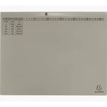 Exacompta 370310B - konventionel arkivmappe - karton - grå - 320 g/m² - 265 x 316 mm - A4