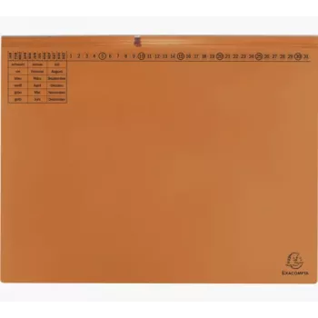 Exacompta 370409B konventionel dokumentmappe - karton - orange - 320 g/m² - 265 mm - 316 mm