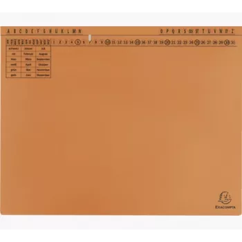 Exacompta 371109B mappe - karton - orange - 320 g/m² - 265 x 316 mm