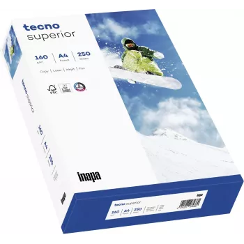 Papyrus Superior Tecno A4 kopipapir hvid 160 g/m² 250 ark