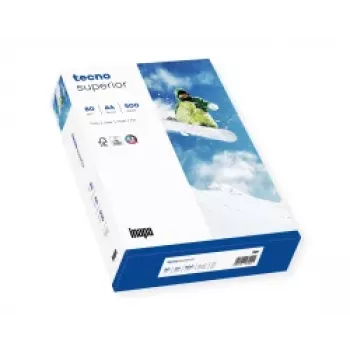 Papyrus Superior Tecno Kopipapir A4 80g hvid 500 ark