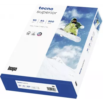 Papyrus Superior Tecno A4 90g hvidt kopipapir 500 ark
