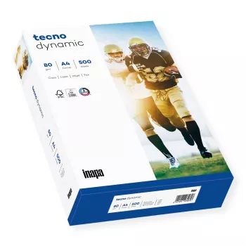 Papyrus Dynamic Tecno A4 kopipapir 80 g/m² hvid 500 ark