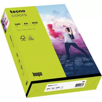 Papyrus Copy Paper Colors Bright Green DIN A4 160 g/m² 250 ark - almindeligt/kopipapir - 160 g/m²
